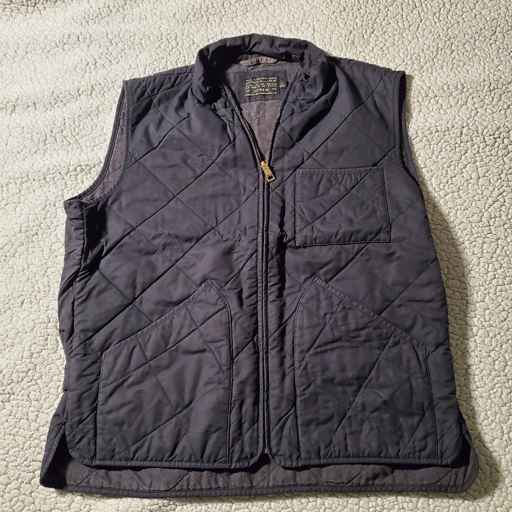 J.Crew men's sussex quilted vest